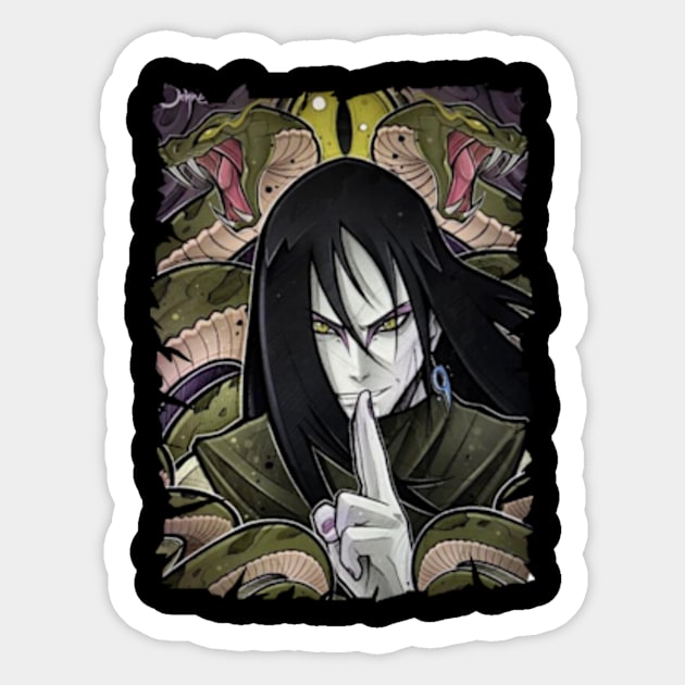 OROCHIMARU MERCH VTG Sticker by Melesz.Ink Tattoo